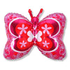 35 inch BUTTERFLY DECO - FUCHSIA - LA Balloons