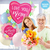 35 inch PASTEL FLORAL MOM - LA Balloons