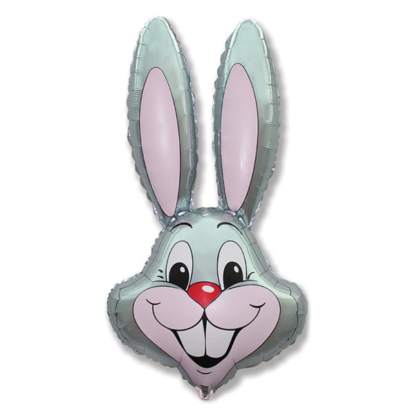 35 inch RABBIT - GREY - LA Balloons