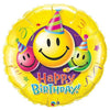 36 inch BIRTHDAY SMILEY FACES - LA Balloons