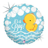 36 inch BUBBLE DUCKY BOY - LA Balloons