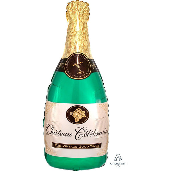 36 inch BUBBLY WINE CHAMPAGNE BOTTLE - LA Balloons