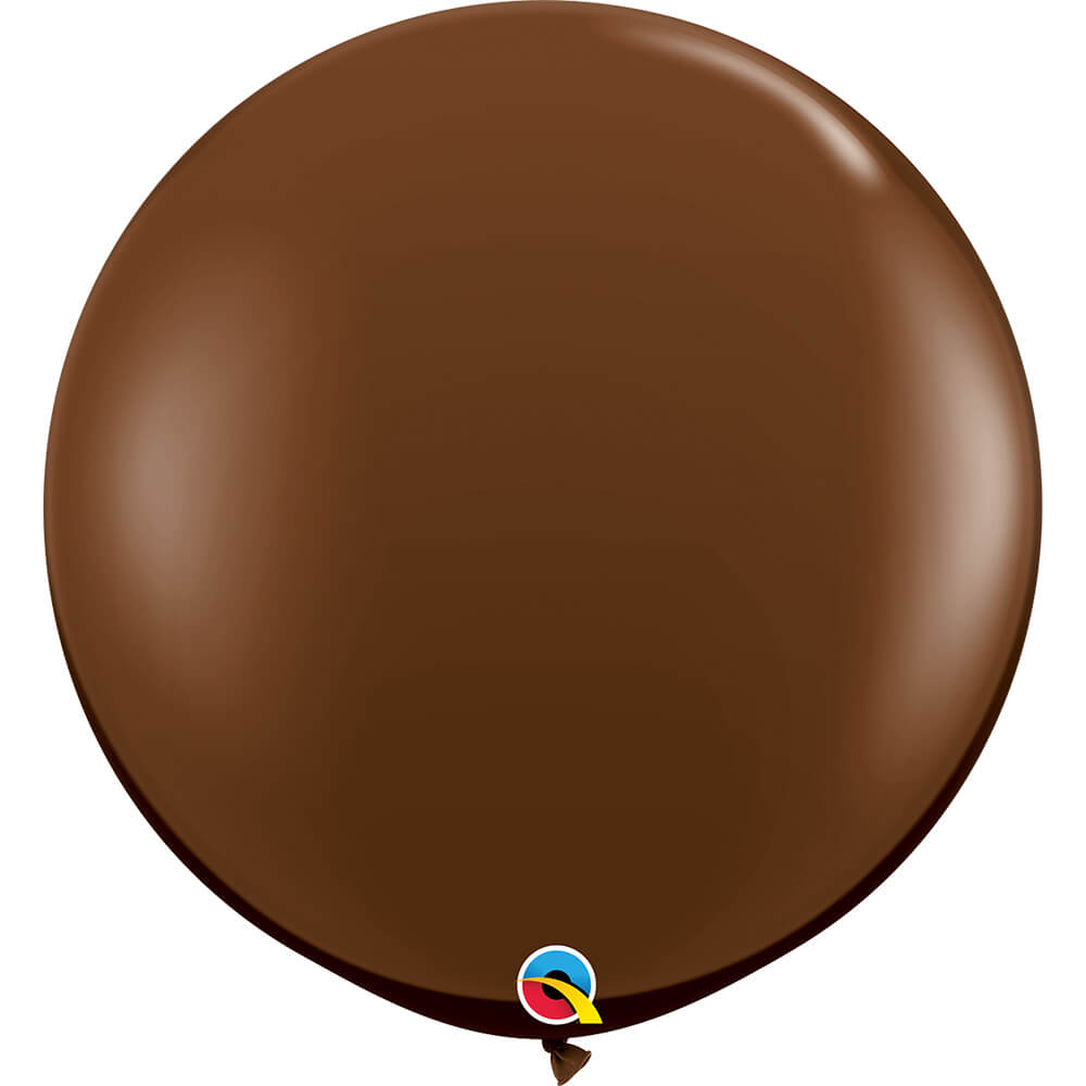 36 inch QUALATEX CHOCOLATE BROWN - LA Balloons
