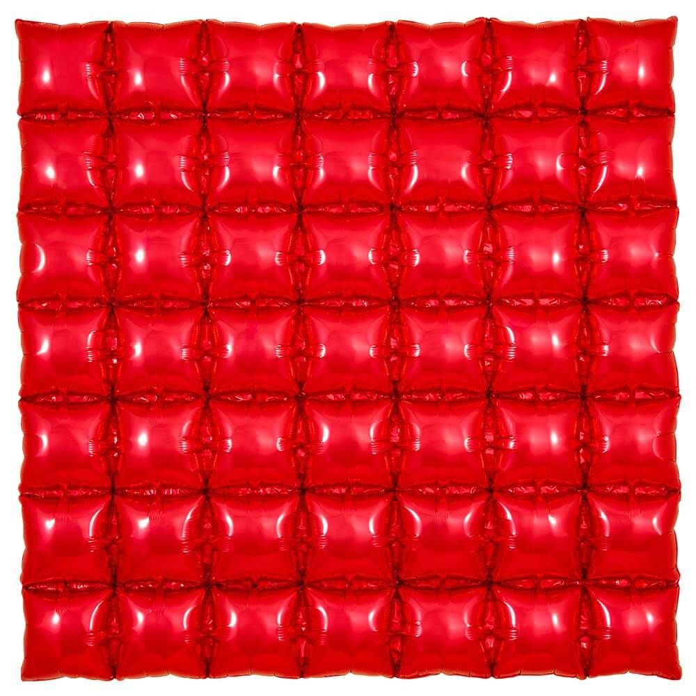 36 inch WAFFLE PANEL - RED