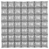 36 inch WAFFLE PANEL - SILVER - LA Balloons