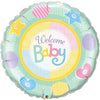 36 inch WELCOME BABY SOFT PATTERN - LA Balloons