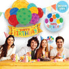 37 inch BIRTHDAY BALLOONS BANNER - LA Balloons