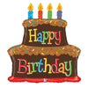 37 inch BIRTHDAY CHOCOLATE CAKE - LA Balloons