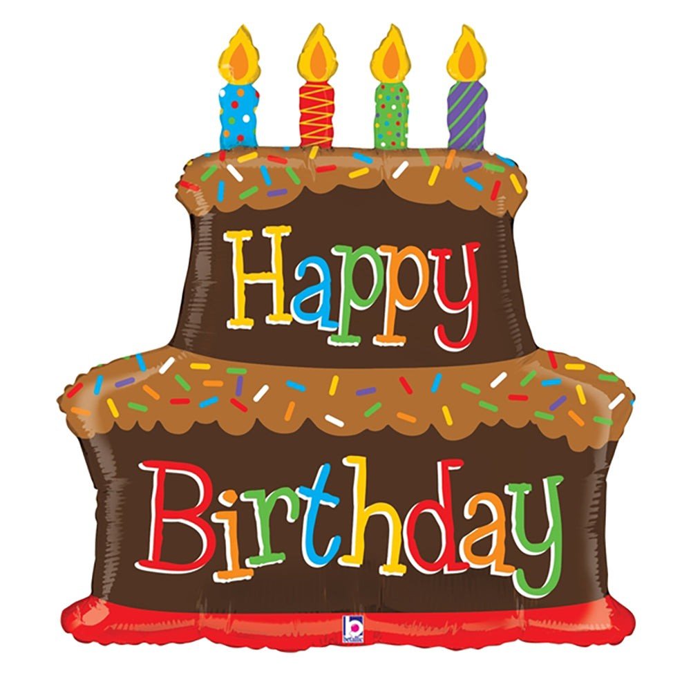 37 inch BIRTHDAY CHOCOLATE CAKE