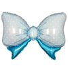 38 inch BOY POLKA DOT BLUE BOW - LA Balloons