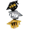 38 inch GRAD CAP TRIO - LA Balloons