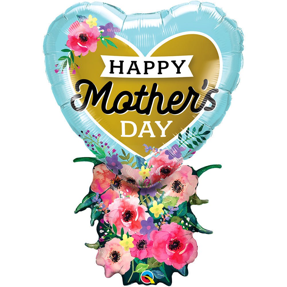 38 inch MOTHER'S DAY HEART BOUQUET