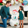 38 inch SATIN WOODLAND SNOWMAN - LA Balloons
