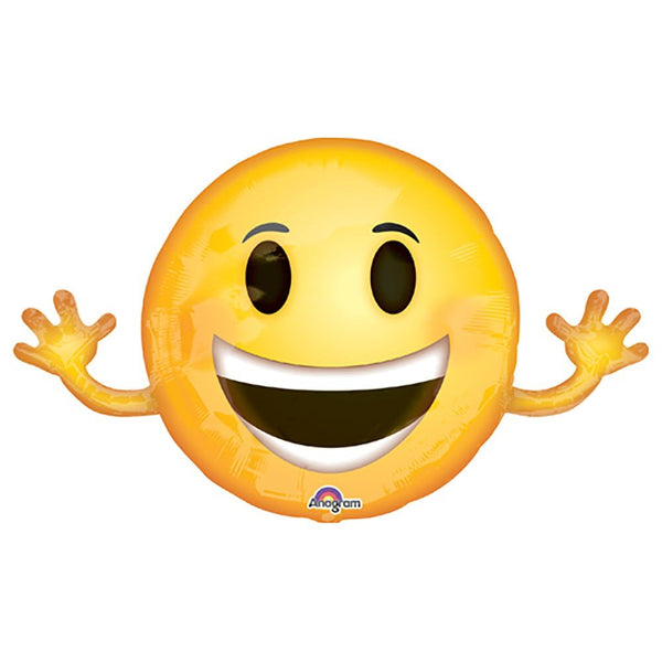 39 inch EMOTICONS SHAPE - LA Balloons