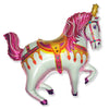 39 inch HORSE FAIR - FUCHSIA - LA Balloons