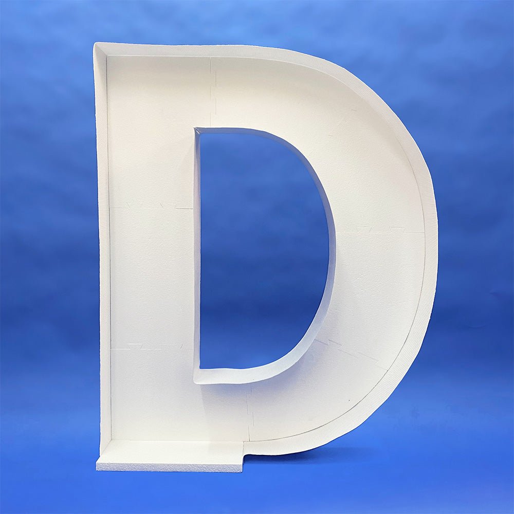 39 inch LETTER - D MOSAIC FRAME