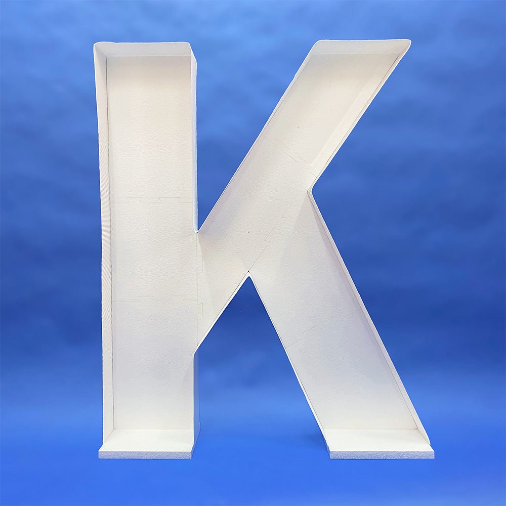 39 inch LETTER - K MOSAIC FRAME