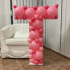 39 inch LETTER - T MOSAIC FRAME - LA Balloons