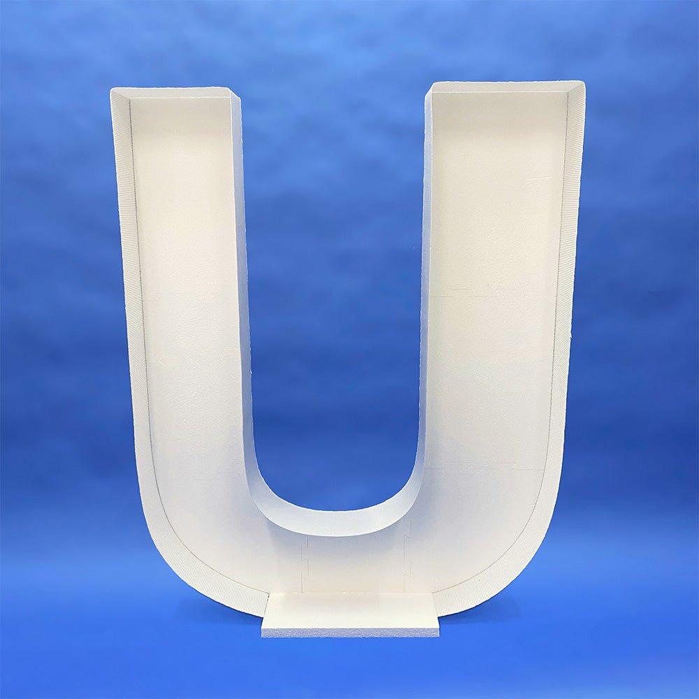 39 inch LETTER - U MOSAIC FRAME