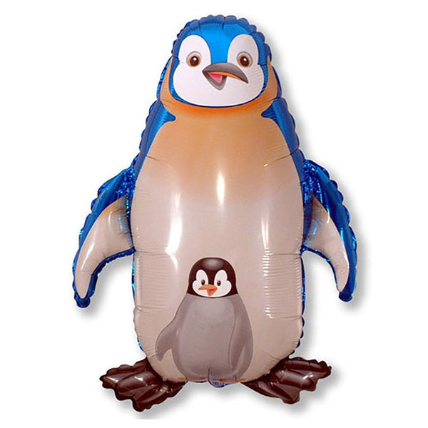39 inch PENGUIN - BLUE - LA Balloons
