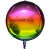 3D SPHERE - METALLIC RAINBOW - LA Balloons