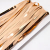 3ft X 6.5ft FOIL FRINGE CURTAIN - METALLIC ROSE GOLD - LA Balloons