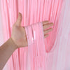 3ft X 6.5ft FOIL FRINGE CURTAIN - PINK - LA Balloons