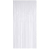 3ft X 6.5ft FOIL FRINGE CURTAIN - WHITE - LA Balloons