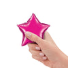 4 inch MINI STAR - MAGENTA (AIR - FILL ONLY) - LA Balloons