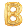 40 inch LETTER B - GOLD MEGALOON - LA Balloons