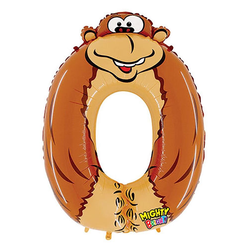 40 inch NUMBER 0 - GORILLA ZOOLOON