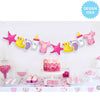 41 inch BABY GIRL GARLAND (AIR - FILL ONLY) - LA Balloons