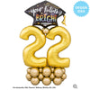 41 inch YOUR FUTURE IS BRIGHT GRAD CAP - LA Balloons