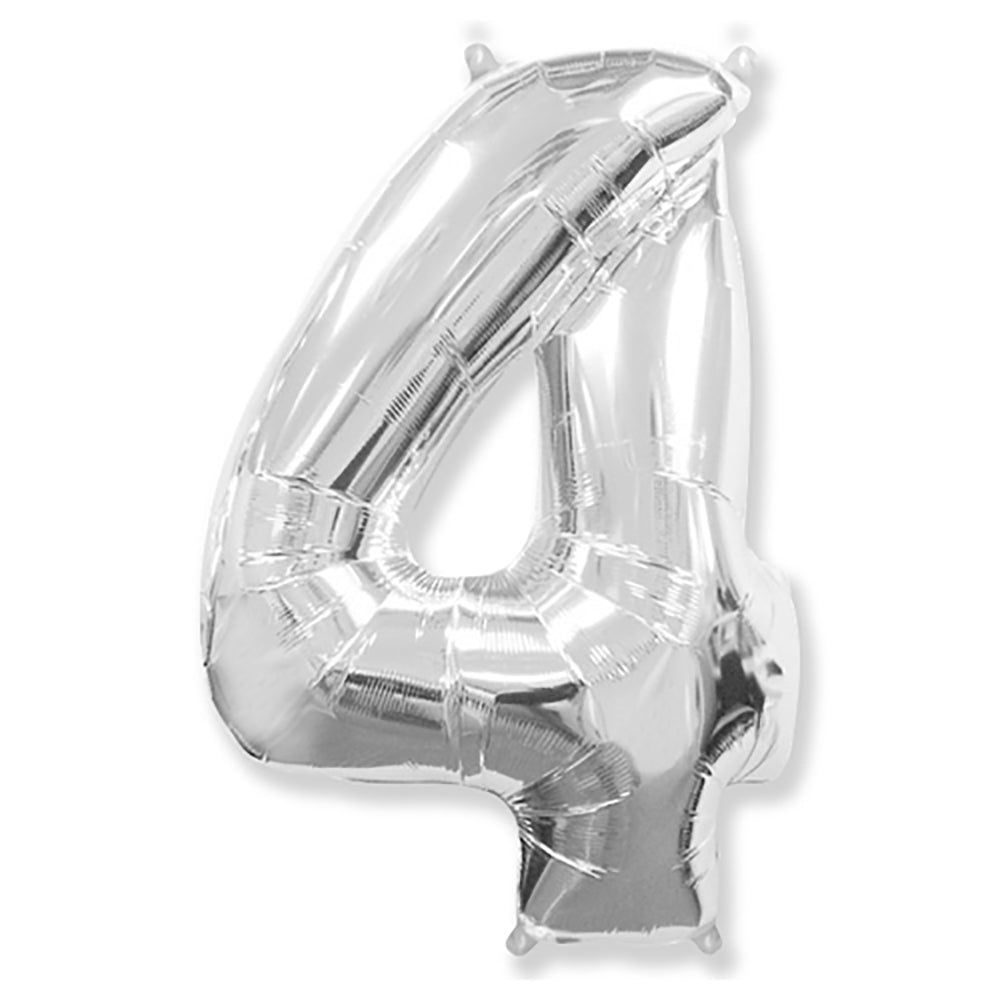 42 inch NUMBER 4 - SILVER