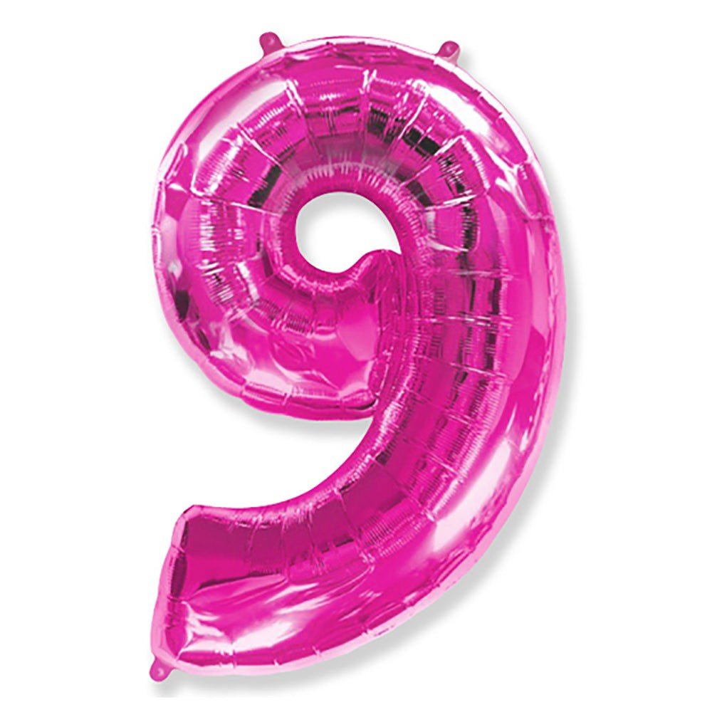 42 inch NUMBER 9 - FUCHSIA