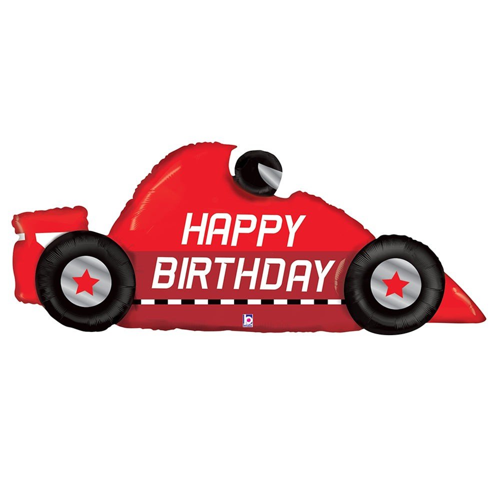 43 inch RACE CAR BIRTHDAY