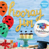44 inch HOORAY SCRIPT - GOLD - LA Balloons