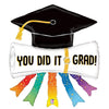 44 inch YOU DID IT GRAD DIPLOMA - LA Balloons