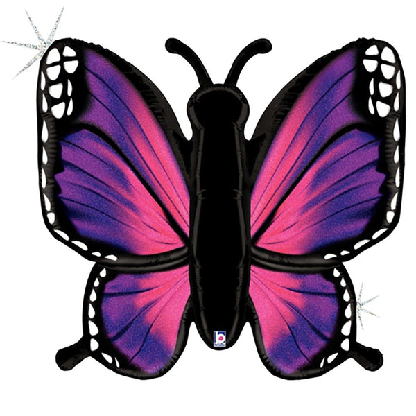 46 inch RADIANT BUTTERFLY - PINK - LA Balloons