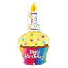 47 inch HAPPY 1ST BIRTHDAY CUPCAKE - LA Balloons
