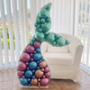 47 inch MERMAID TAIL MOSAIC FRAME - LA Balloons