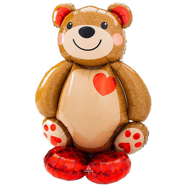 48 inch BIG CUDDLY TEDDY AIRLOONZ - LA Balloons