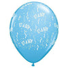 5 inch IT'S A BOY - A - ROUND - LA Balloons