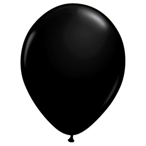 5 inch QUALATEX ONYX BLACK - LA Balloons