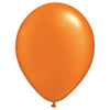 5 inch QUALATEX PEARL MANDARIN ORANGE - LA Balloons