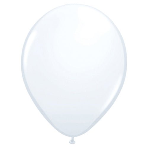 5 inch QUALATEX WHITE - LA Balloons