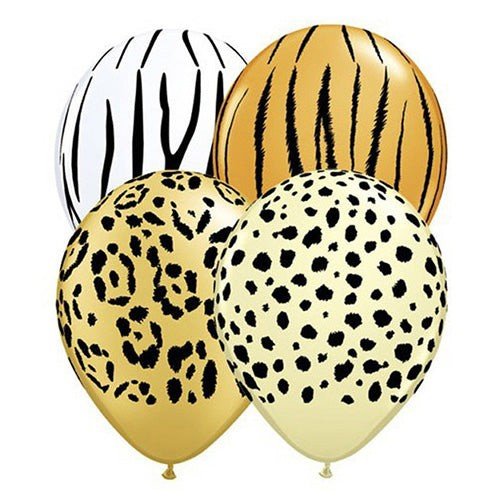 5 inch SAFARI ASSORTMENT - SPECIAL ASSORTMENT - LA Balloons