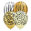 5 inch SAFARI ASSORTMENT - SPECIAL ASSORTMENT - LA Balloons