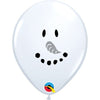 5 inch SMILE FACE SNOWMAN - LA Balloons