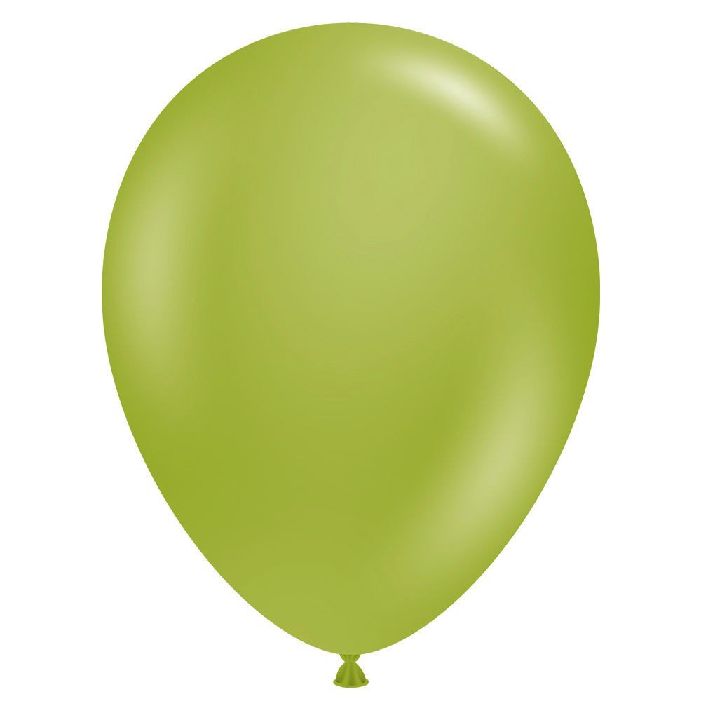 5 inch TUFTEX FIONA GREEN - LA Balloons